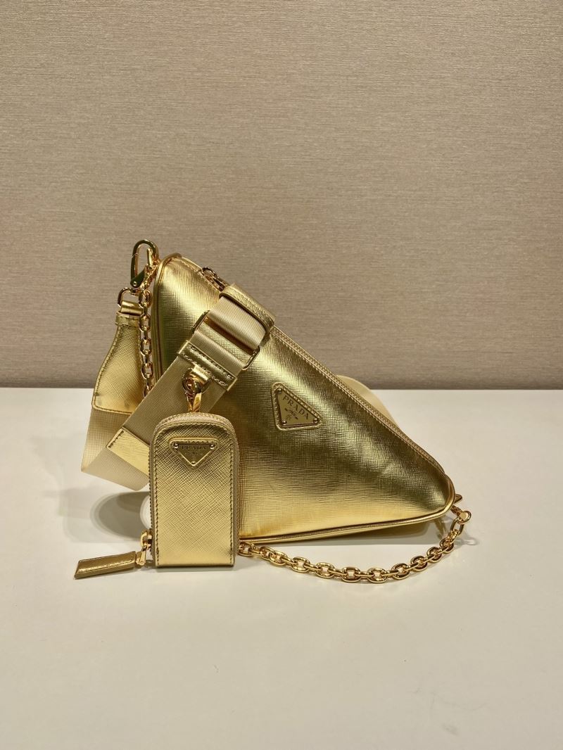 Pra*a triangle pouch